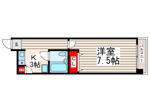 グランシャルム葛西の物件間取画像